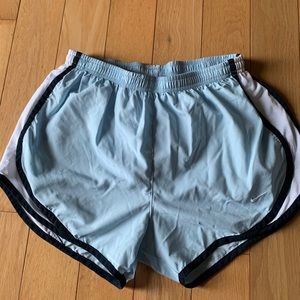 baby blue nike tempo shorts